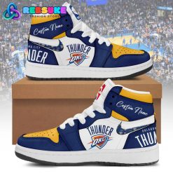 Oklahoma City Thunder NBA Custom Name Air Jordan 1
