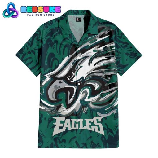 Philadelphia Eagles Oil Painting Art Print Hawaiian Shirt