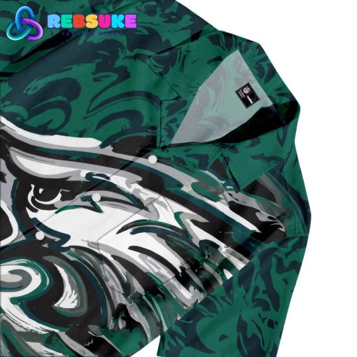 Philadelphia Eagles Oil Painting Art Print Hawaiian Shirt