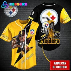 Pittsburgh Steelers NFL Customized Baseball Jersey