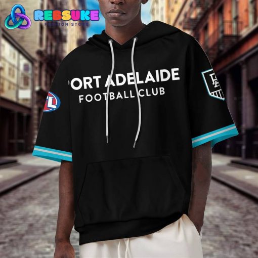 Port Adelaide FC AFL Personalized Unisex Short Hoodie