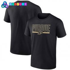 Purdue Boilermakers Men Basketball Black Shirt