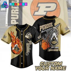 Purdue Boilermakers NCAA Custom Name Baseball Jersey