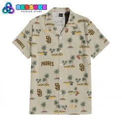 San Diego Padres Coastal Odyssey Hawaiian Shirt