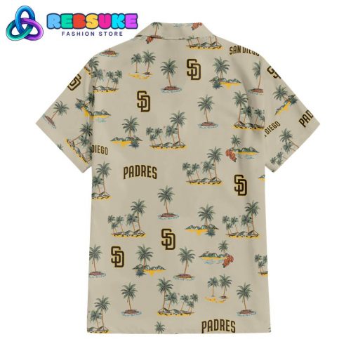San Diego Padres Coastal Odyssey Hawaiian Shirt