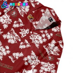 San Francisco 49Ers Coastal Paradise Hawaiian Shirt