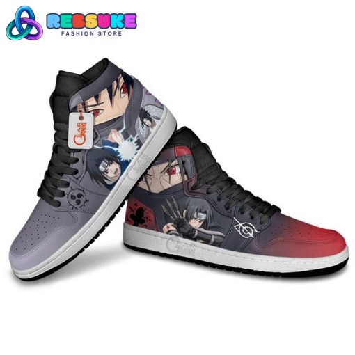 Sasuke And Itachi Jordan 1 Sneakers