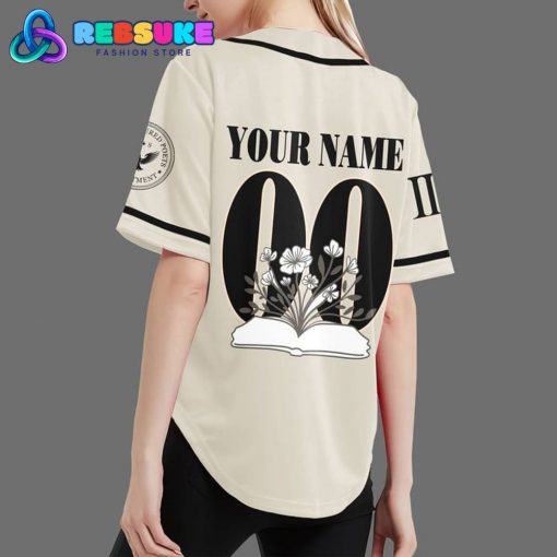 Swiftie University The Tortured Poets Dept Customized Baseball Jersey