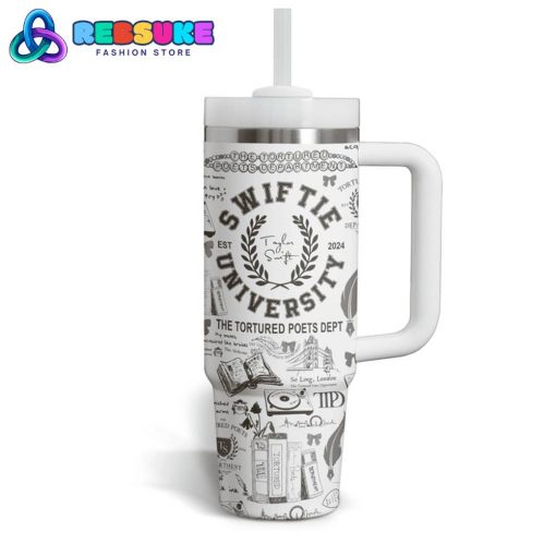 Swiftie University The Tortured Poets Dept Customized Stanley Tumbler