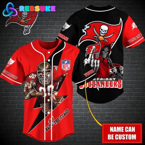 Tampa Bay Buccaneers NFL Customized Baseball Jersey