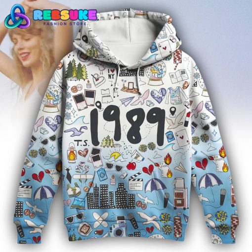 Taylor Swift 1989 Pattern Hoodie