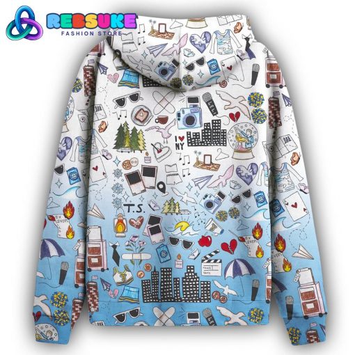 Taylor Swift 1989 Pattern Hoodie