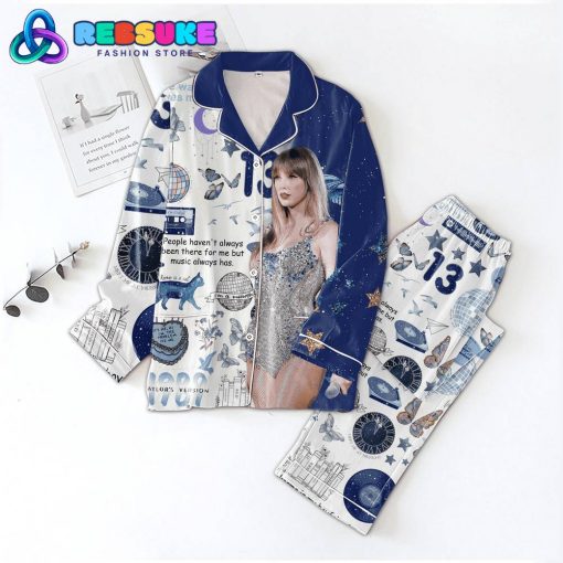 Taylor Swift Meet Me At Midnight Pajamas Set