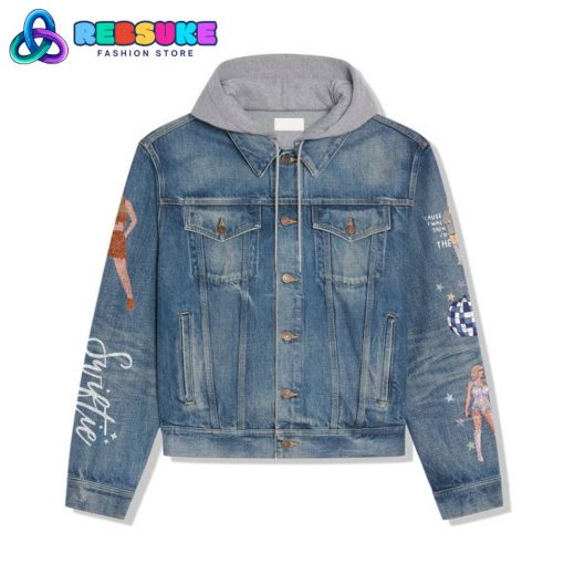 Taylor Swift The Eras Tour Hoodie Denim Jacket