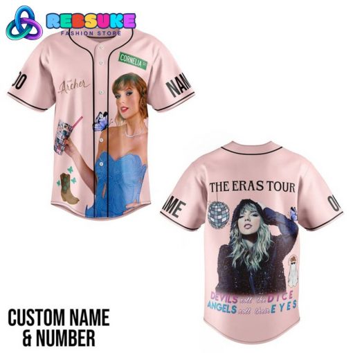 Taylor Swift The Eras Tour Lover Customized Baseball Jersey