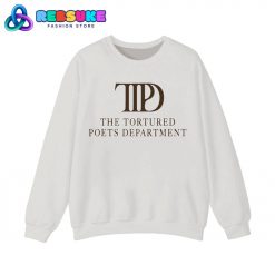 Taylor Swift The Tortured Poets Department Beige Sweatshirt