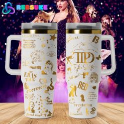 Taylor Swift The Tortured Poets Department Gold Stanley Tumbler