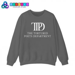 Taylor Swift The Tortured Poets Department Gray Sweatshirt