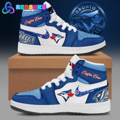 Toronto Blue Jays MLB Air Jordan 1 Sneakers