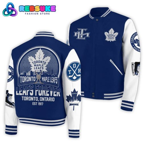 Toronto Maple Leafs NHL Leafs Forever Baseball Jacket