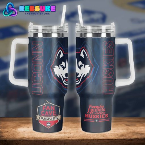 Uconn Huskies Fan Cave Stanley Tumbler