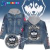 Uconn Huskies National Champions 2024 Hoodie Denim Jacket