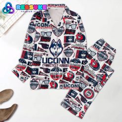 Uconn Huskies National Champions 2024 Pajamas Set