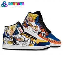 Vegeta And Goku Super Saiyan Jordan 1 Sneakers Anime