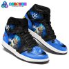 Goku Blue Jordan 1 Sneakers Anime Kamehameha