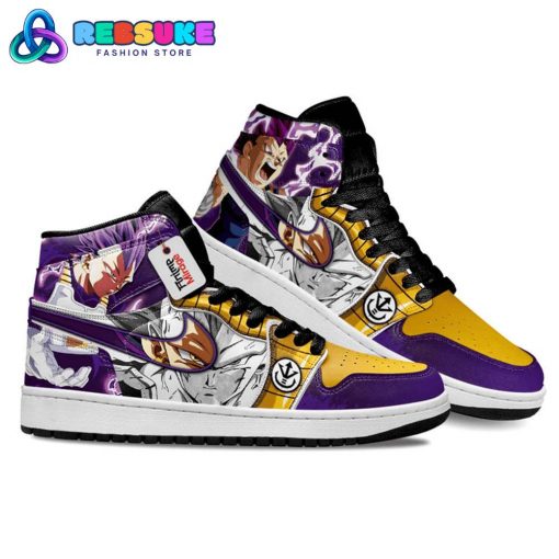 Vegeta Ultra Ego Jordan 1 Sneakers Anime Dragon Ball