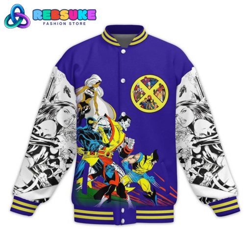 X-Men Marvel Comics Custom Baseball Jacket