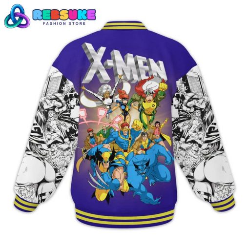 X-Men Marvel Comics Custom Baseball Jacket