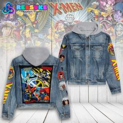XMen Marvel Comics Custom Hoodie Demin Jacket