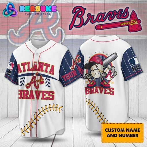 Atlanta Braves MLB Personalized Baseball Jersey