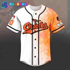 Baltimore Orioles MLB Custom Name Orange Baseball Jersey