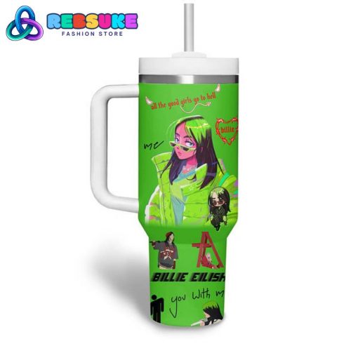 Billie Eilish You With Me Green Stanley Tumbler