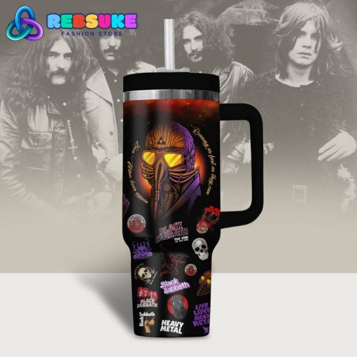 Black Sabbath Heavy Mental 40 oz Stanley Tumbler