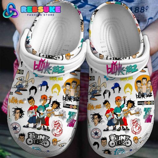 Blink 182 One Eighty Two Crocs