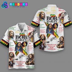 Bob Marley Love The Live You Life Hawaiian Shirt