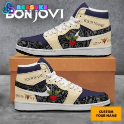 Bon Jovi Custom Name Nike Air Jordan 1