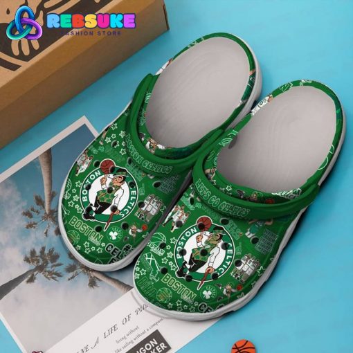 Boston Celtics NBA Rise Together Green Crocs