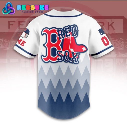 Boston Red Sox MLB Personalized Baseball Jersey