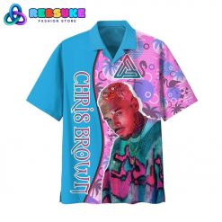 Chris Brown Brezzy Colorful Hawaiian Shirt