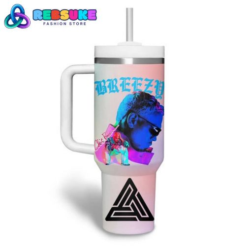 Chris Brown Brezzy Colorful Stanley Tumbler