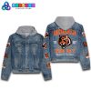 Cincinnati Bengal NFL Hoodie Denim Jacket