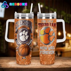 Clemson Tigers Fan Now And Forever Stanley Tumbler