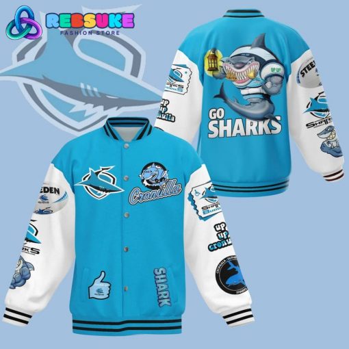 Cronulla-Sutherland Sharks Thumbs Up Baseball Jacket