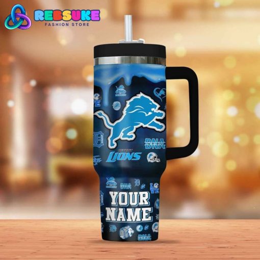 Detroit Lions It Is My DNA Customized Stanley Tumbler