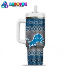 Detroit Lions NFL Pattern 40 oz Stanley Tumbler