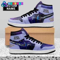 Doctor Who Purple Customized Nike Air Jordan 1